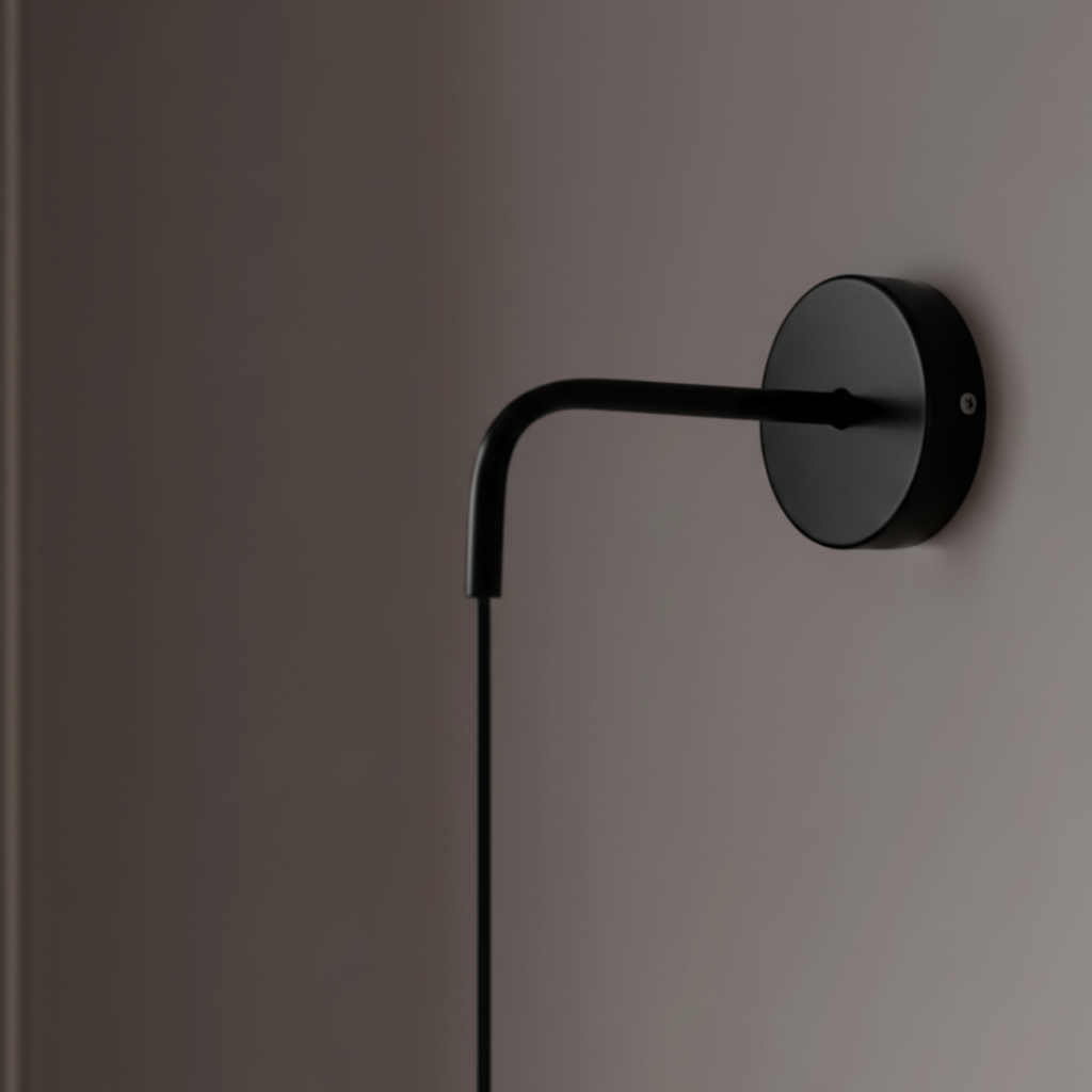 Aplique de Pared de Cristal Elegante con LED Blanco Cálido para Interiores Modernos