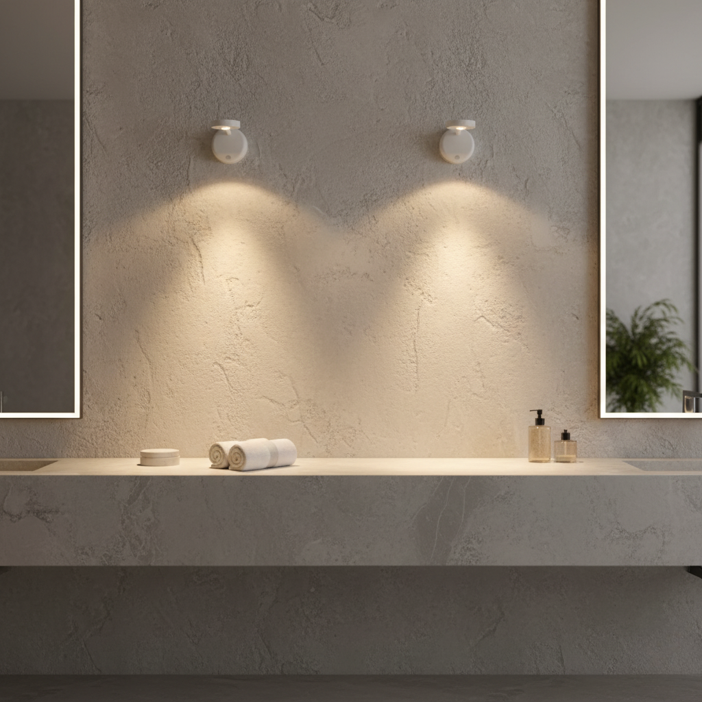 SenseSpot | Foco de Pared LED Inalámbrico Activado por Movimiento Moderno