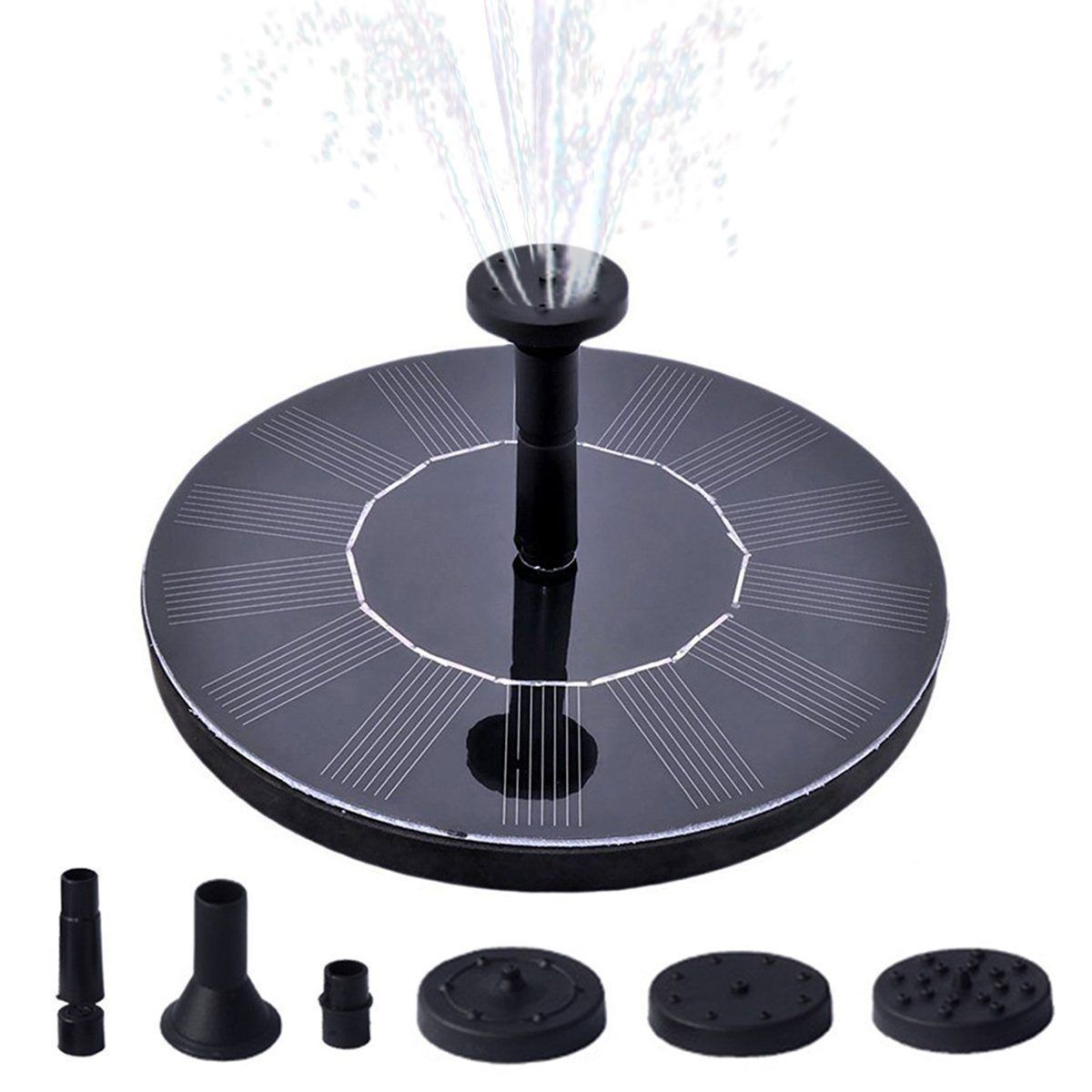 Bomba de Fuente Solar WaterSoft – Para estanque, baño de aves o decoración de jardín