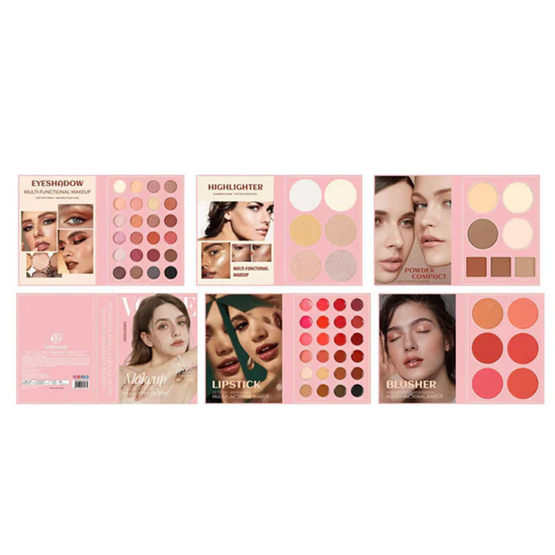 Libro de Maquillaje Mágico | Set de Paleta de Maquillaje Multifuncional de 67 Colores
