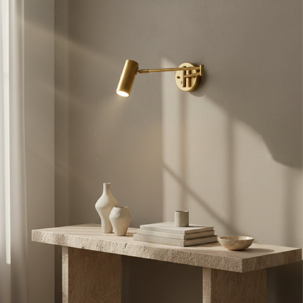 Aplique de Pared Ajustable Stylus - Luz de Pared LED con Diseño Minimalista