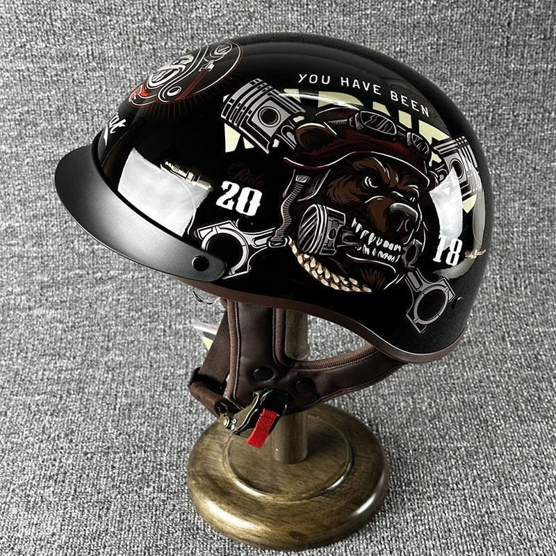Casco de Ciudad para Chopper con Diseño Minimalista