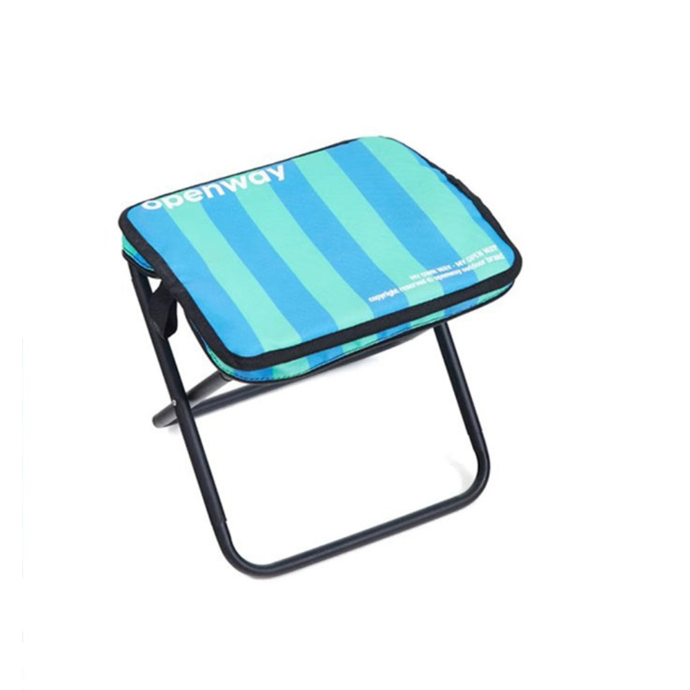 Taburete Plegable Compacto para Exterior - Acero Carbono de Alta Resistencia y Tela Oxford
