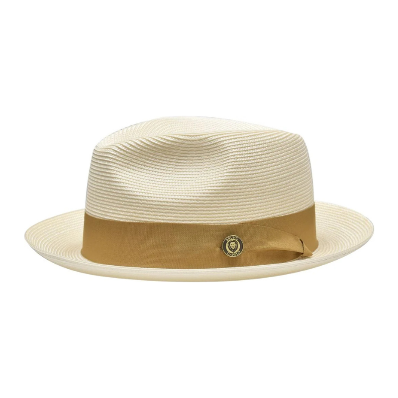 Sombrero Fedora de Paja Natural