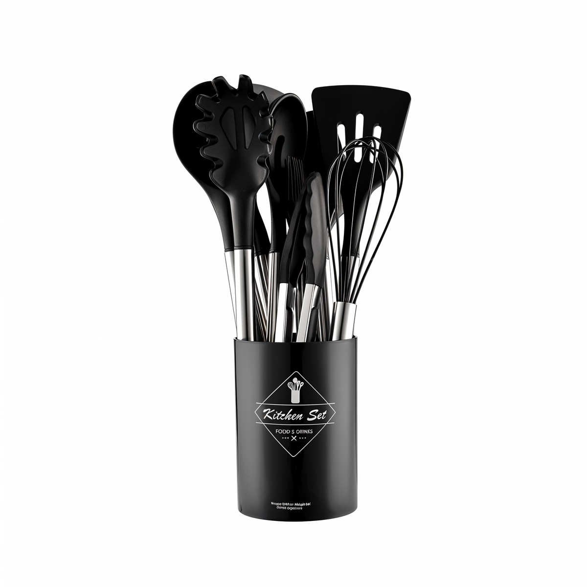 Juego de Utensilios de Cocina de Silicona de 12 Piezas – Culinara Pro