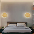 Lámpara de pared LED moderna y redonda para dormitorio y sala de estar