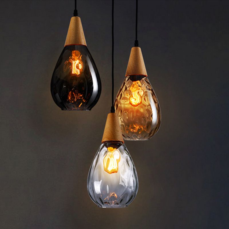 AuraDrop - Lámpara Colgante LED Inspirada en el Vintage con Diseño Elegante