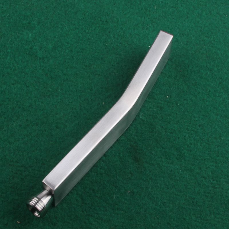 Cabezal de Ducha Rectangular Simple de Acero Inoxidable 304