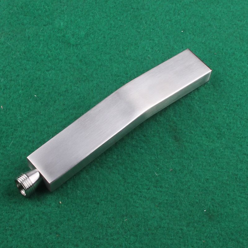 Cabezal de Ducha Rectangular Simple de Acero Inoxidable 304