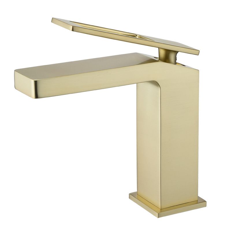 Lisslune | Grifo mezclador de palanca estilo Glam para lavabo de baño
