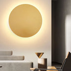 Lámpara de pared LED moderna y redonda para dormitorio y sala de estar