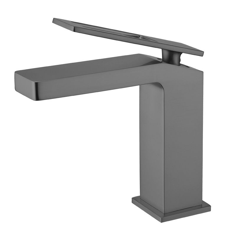 Lisslune | Grifo mezclador de palanca estilo Glam para lavabo de baño