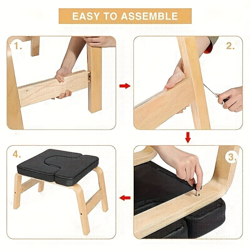 BalancePro Yoga Kopstandbank – Comodidad y Estabilidad para Entusiastas del Yoga
