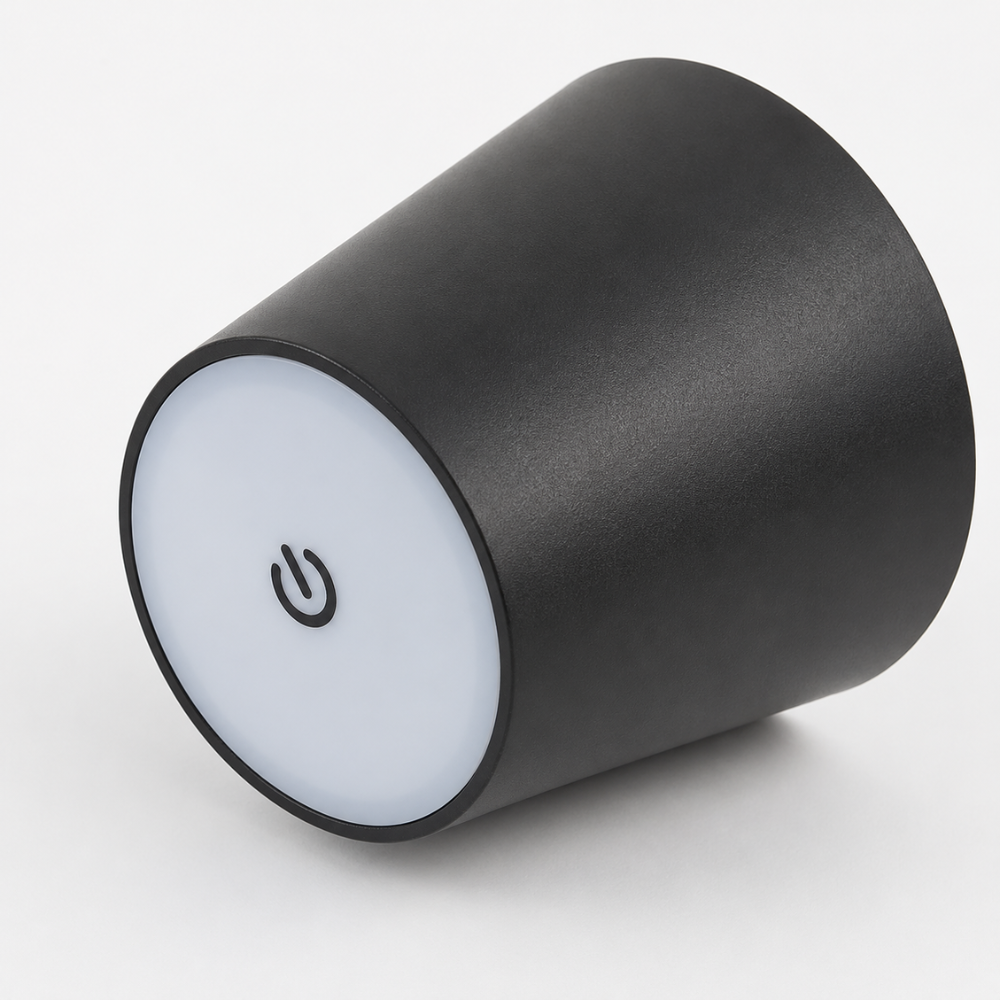Lámpara de Mesa Escandinava Moderna Regulable - Control Táctil Inalámbrico para Uso en Interiores y Exteriores