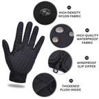 Guantes de Esquí para Bicicleta para Hombres y Mujeres