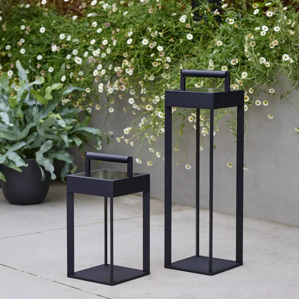 Linterna Solar Orvanta Luz Exterior con Control Remoto | Lámpara de Jardín Impermeable IP65