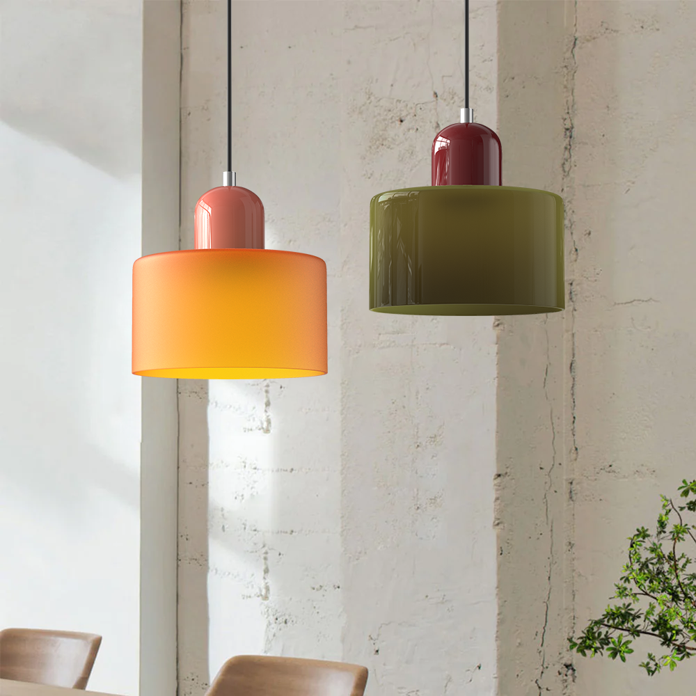 Bauhaus | Lámpara Colgante Creativa de Vidrio