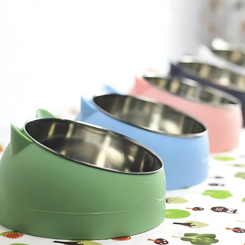 Tazón de Alimentación para Mascotas PurrfectAngle