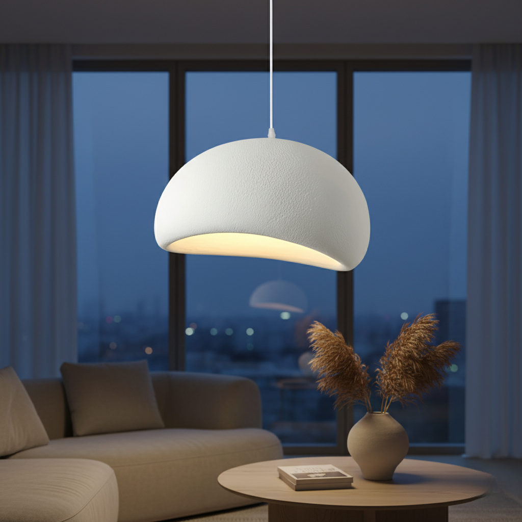 Galet Air - Lámpara Colgante Escultural Orgánica para Iluminación Ambiental