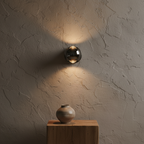 Luz de Pared Diabolo - Apliqué Escultural en Forma de Reloj de Arena con Iluminación de Doble Haz