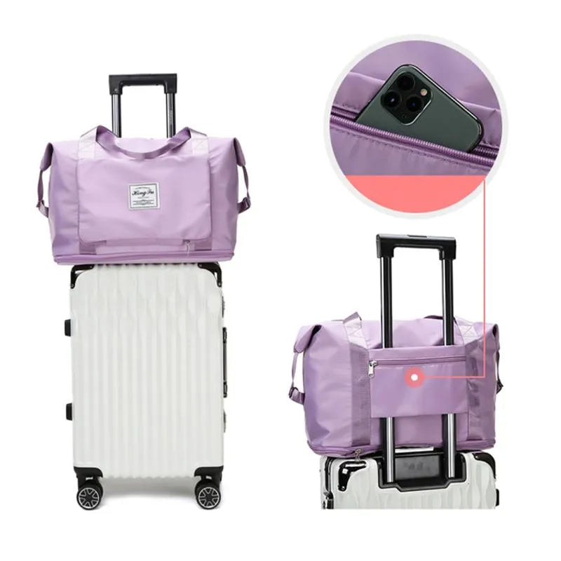 TravelBag Bolsa - Práctica - Alta Capacidad, Material Duradero - Perfecta para Viajar