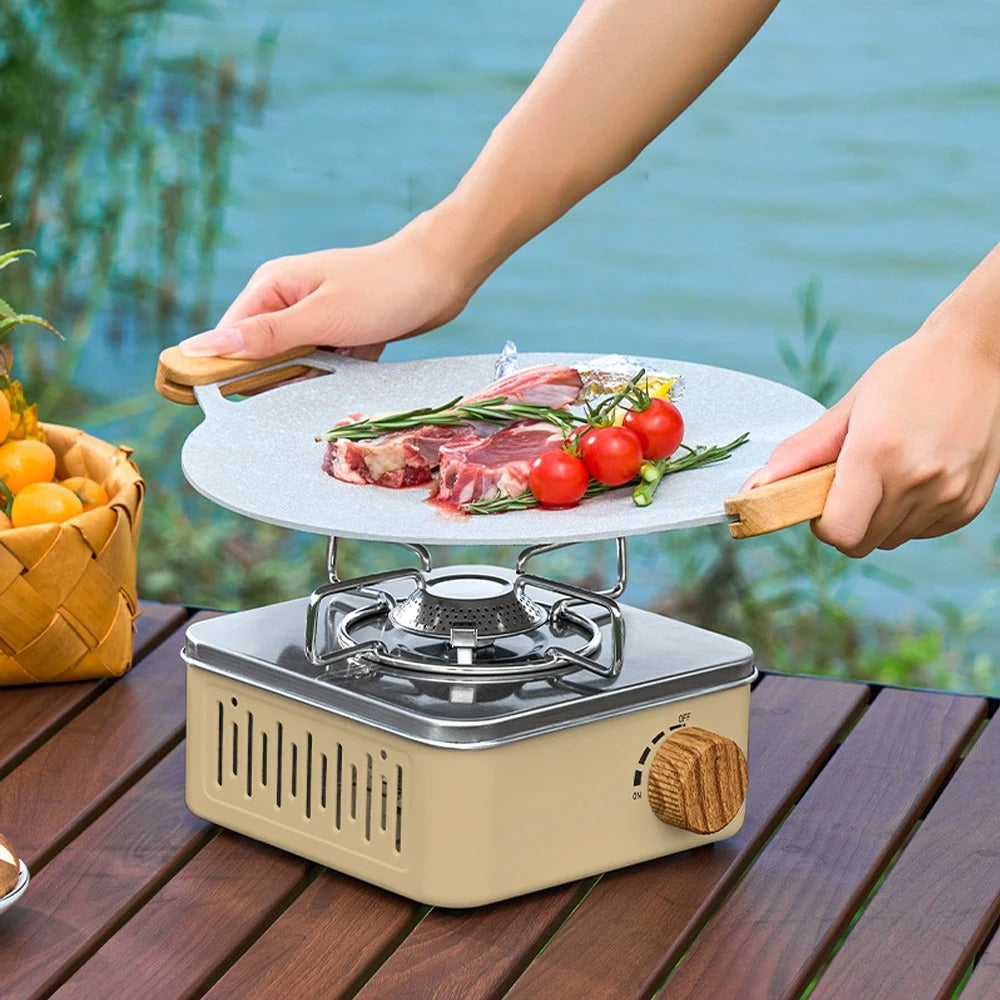 Estufa de Gas Camping Portátil - 2800W de Alta Potencia