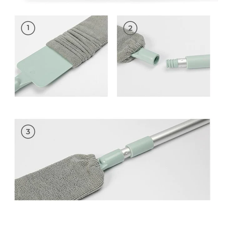 CleanSweep | Cepillo flexible y largo para limpieza de polvo