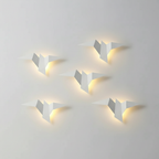 Akaru Origami Luz de Pared - Apliques LED Escultóricos con Diseño Japonés