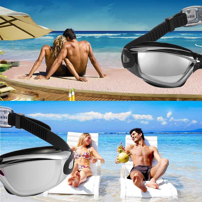Lisslune | Gafas de natación para triatlón con protección UV y anti-vaho sin fugas