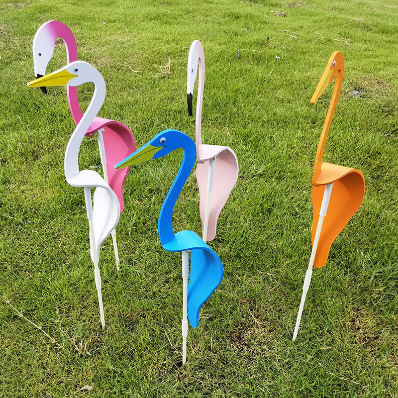 Decoración de Jardín con Aves en Movimiento