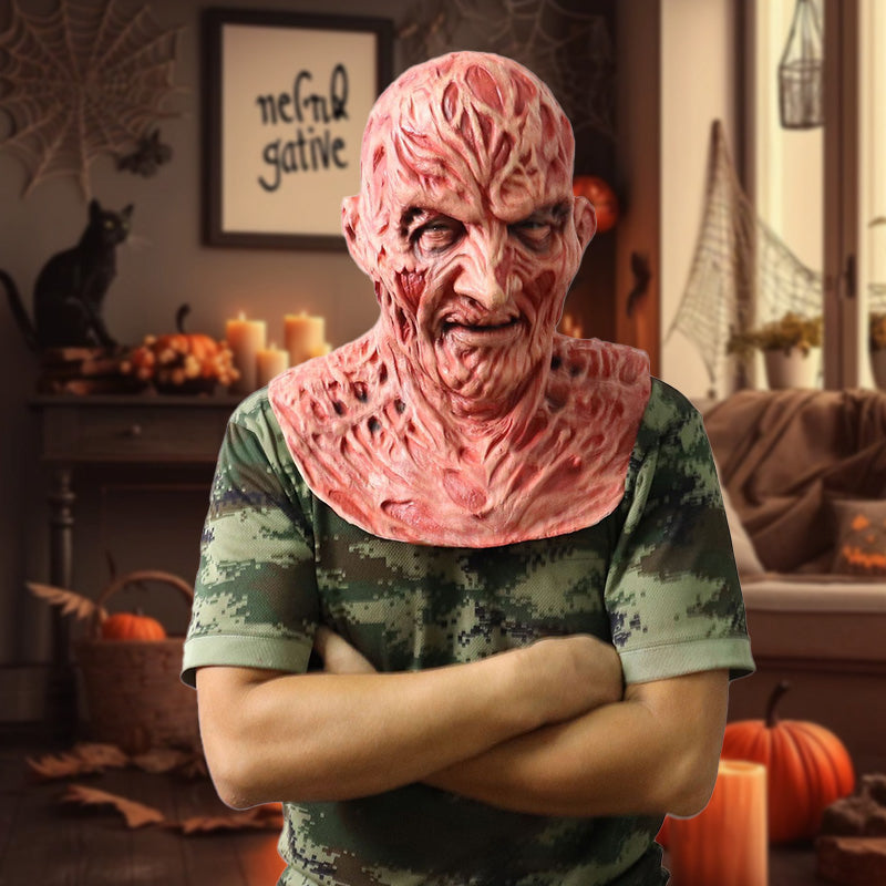 Máscara escalofriante de Freddy para Halloween