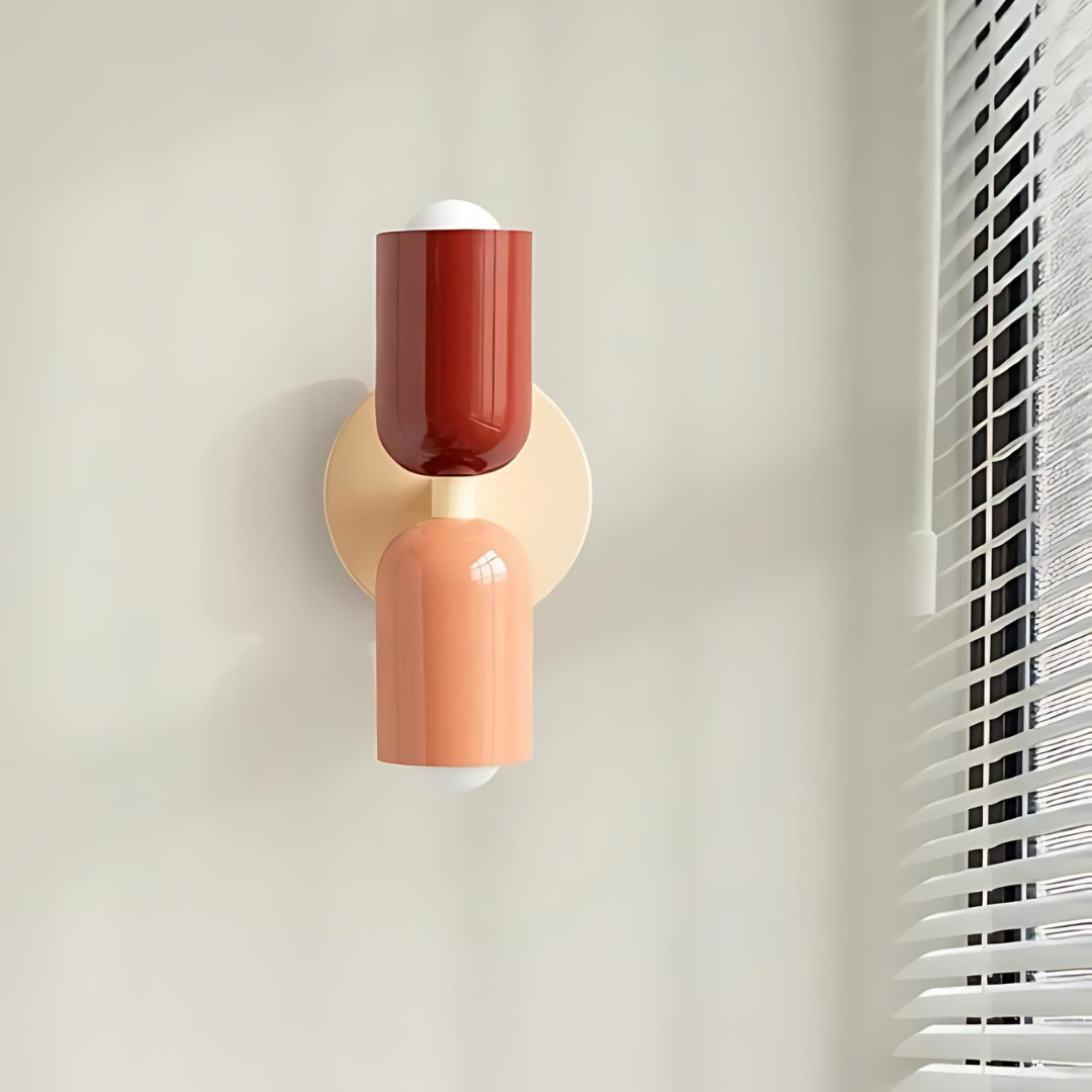 Coloria | Lámpara de pared doble moderna