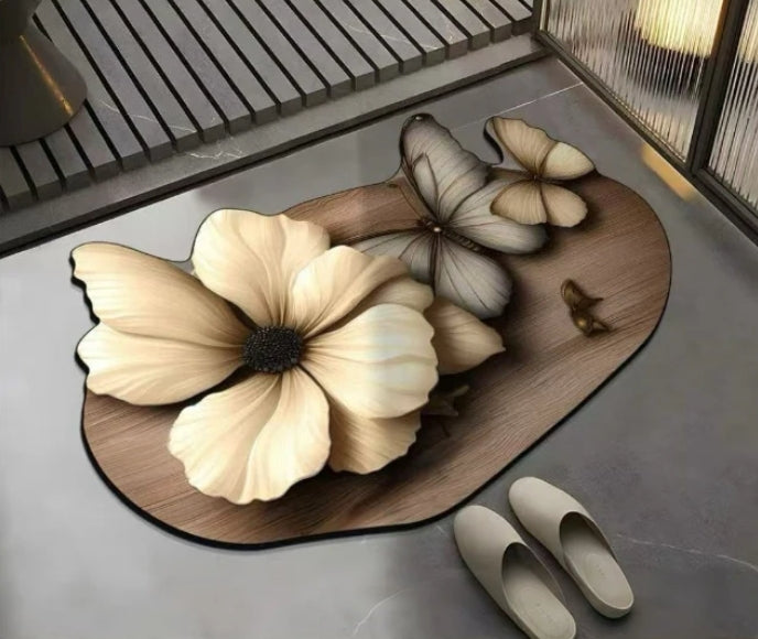 FloraStep™ – Alfombra de baño 3D con seguridad | 50% DESCUENTO