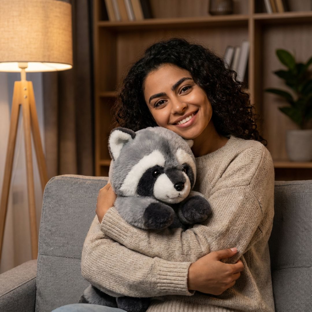 Peluche de Animales Suave con Forma Alargada para Comodidad y Relajación
