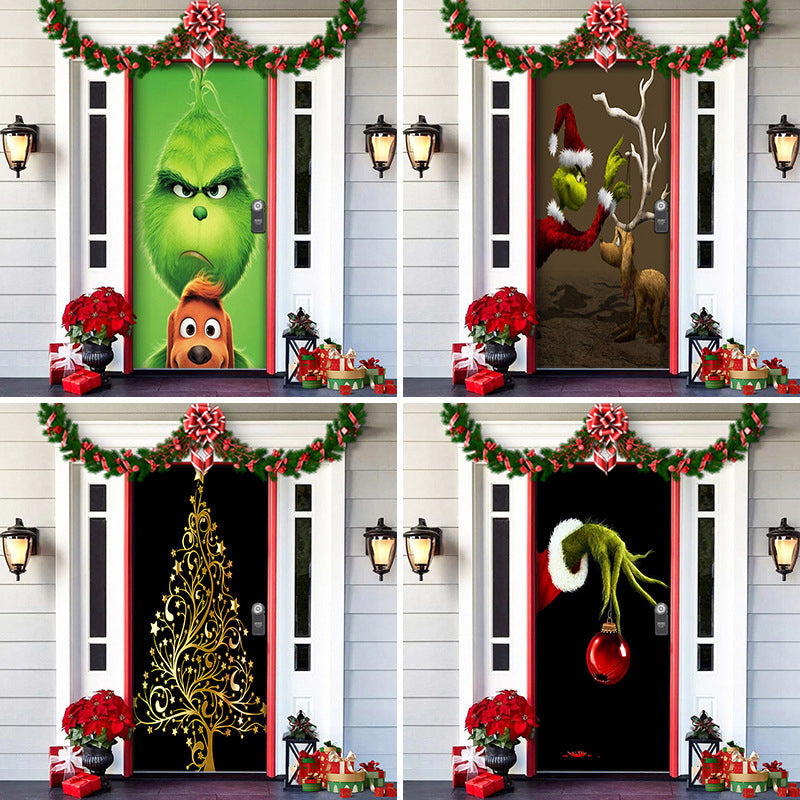 MagicDoor - Su elegante y lavable cubierta de puerta para una instalación rápida en 28 segundos | 1+1 GRATIS