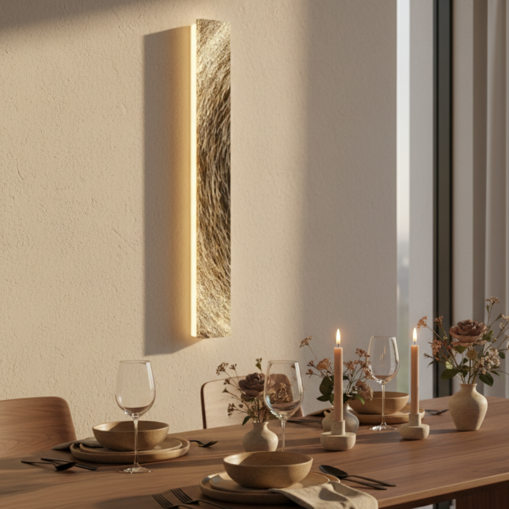 Lunare - Aplique de Pared LED Moderno con Diseño de Aluminio Lujo