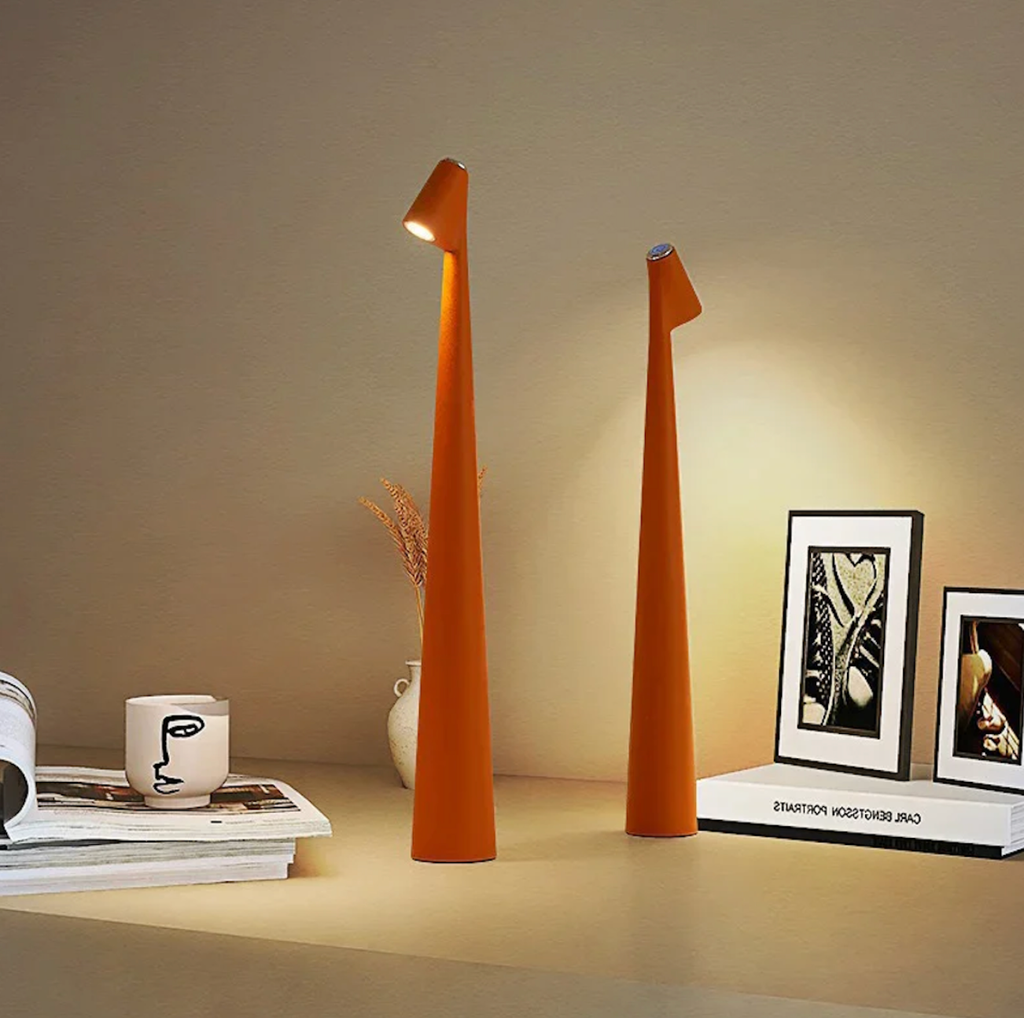 Lámpara de Mesa LED Inalámbrica con Función de Regulación Táctil