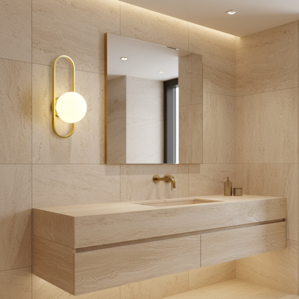 Aplique de Pared de Vidrio Elegante - Luz de Pared Moderna para una Atmosfera Acogedora en Interiores