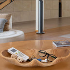 WOODARC – Bandeja de madera con estructura de madera en forma de arco para un estilo de servicio natural y rústico