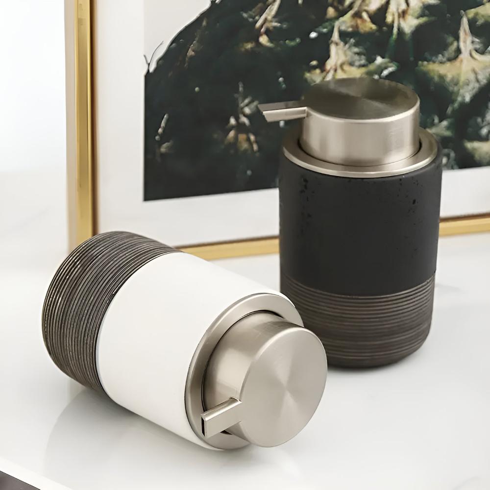 Dispensador de Jabón Cerámico Minimalista