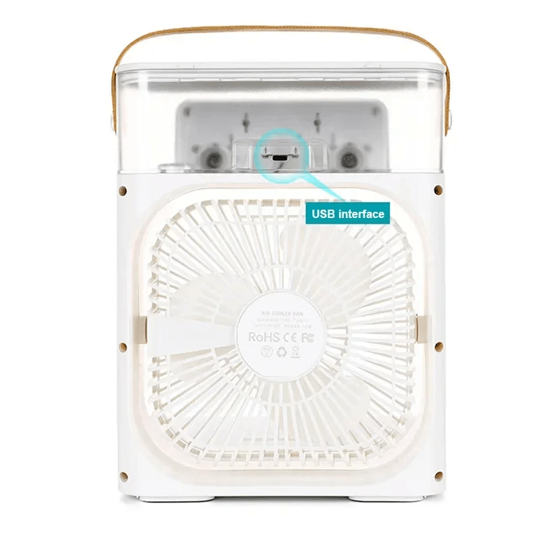 Ventilador Portátil de Aire Acondicionado con Refrigeración por Agua