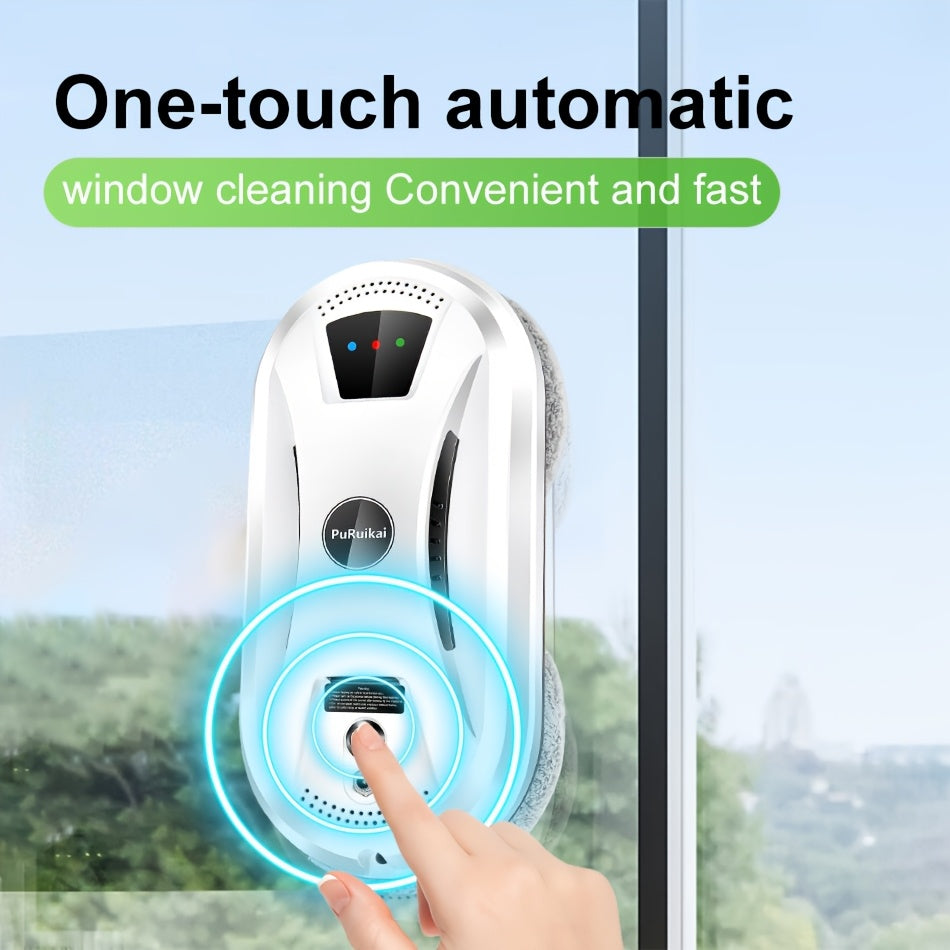 Limpiacristales Totalmente Automático – Limpiador de Cristales Inteligente con Control Remoto para una Limpieza Eficiente