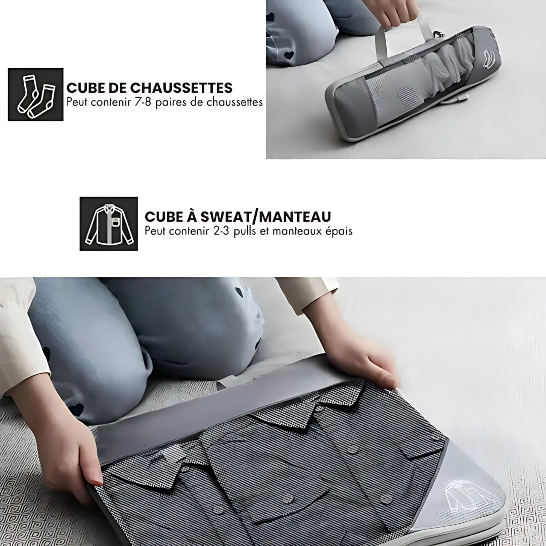 Cubes de almacenamiento para maleta