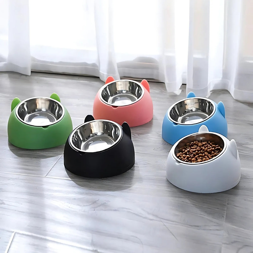 Tazón de Alimentación para Mascotas PurrfectAngle