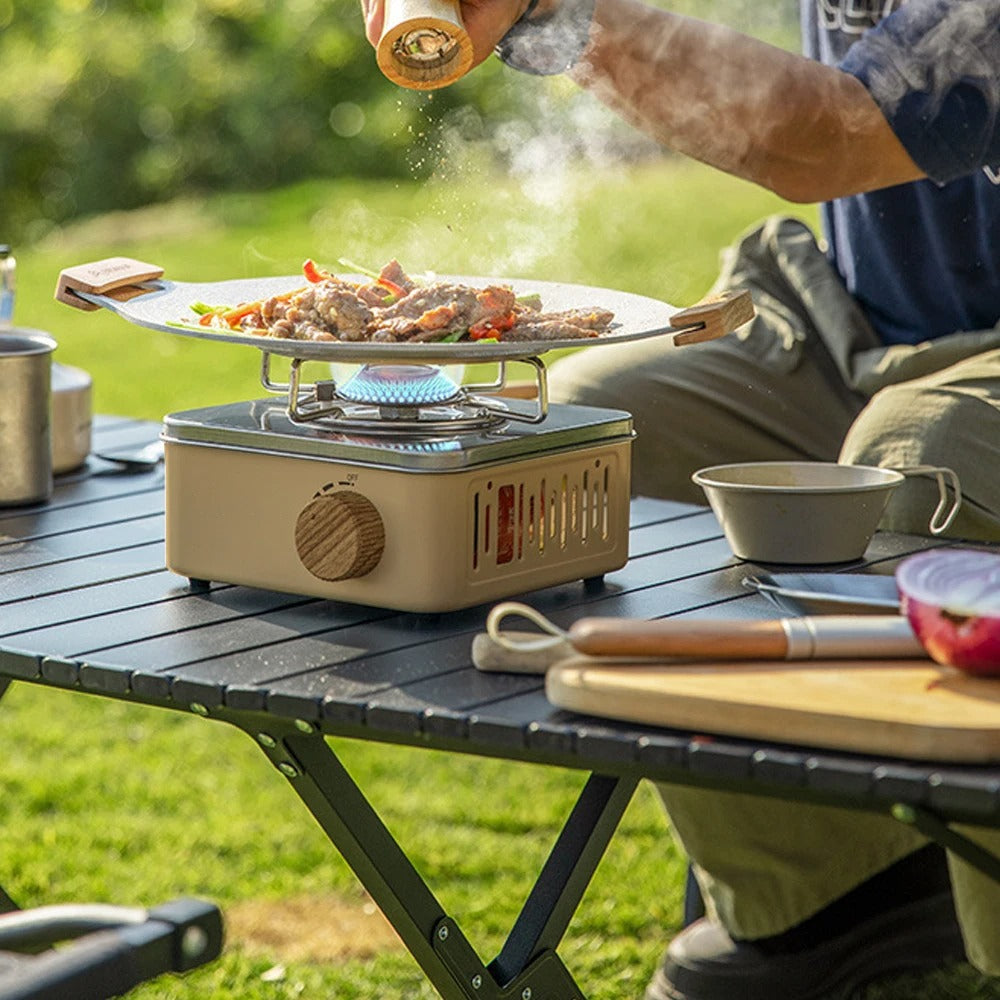 Estufa de Gas Camping Portátil - 2800W de Alta Potencia