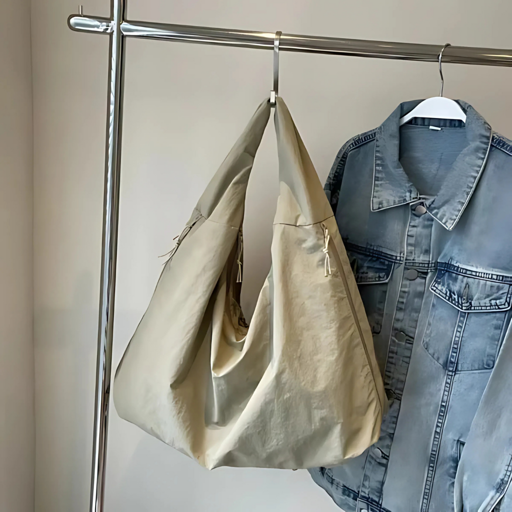 Gran bolso tote suave y ligero – estilo minimalista