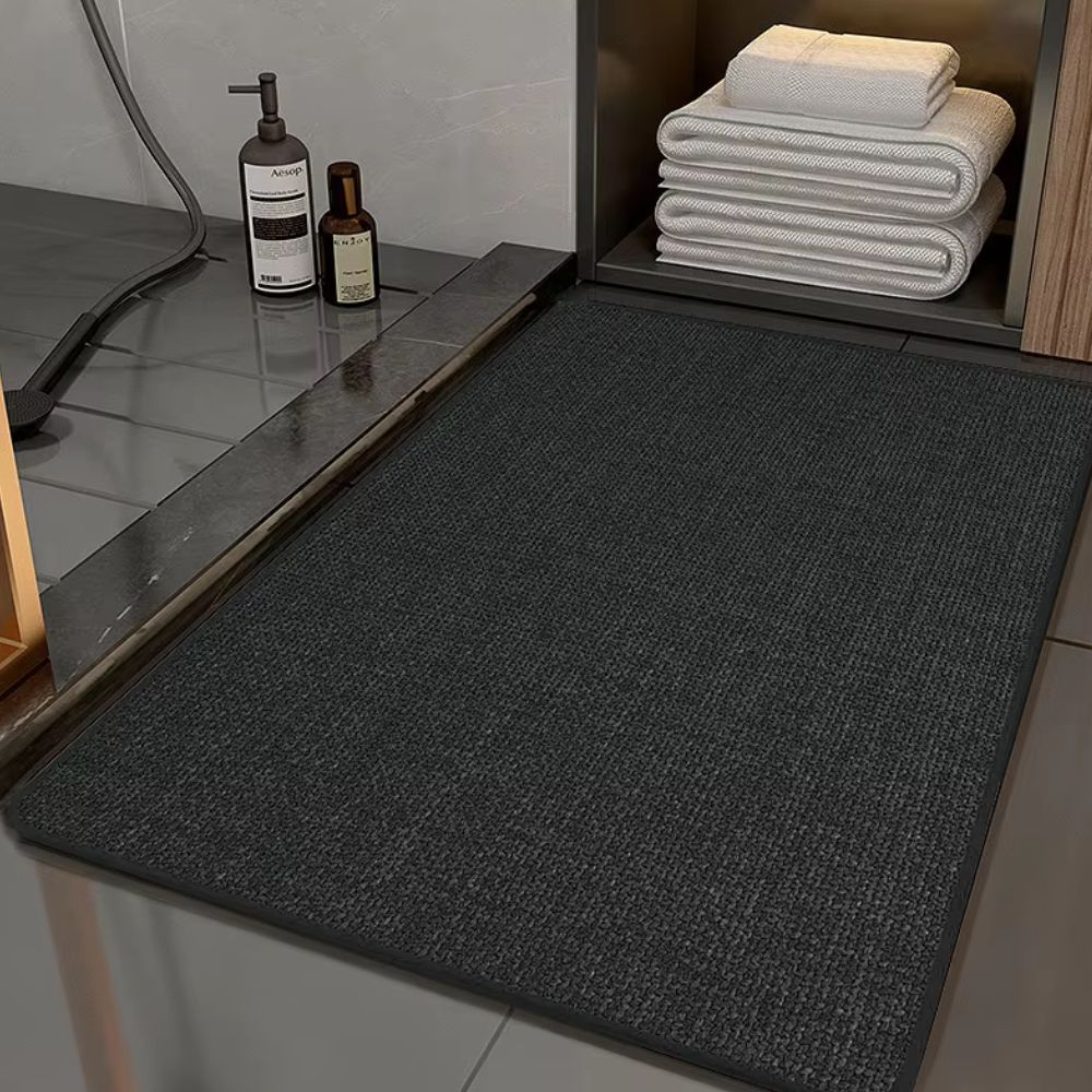 Alfombra de Baño Antideslizante de Confort Trenzado