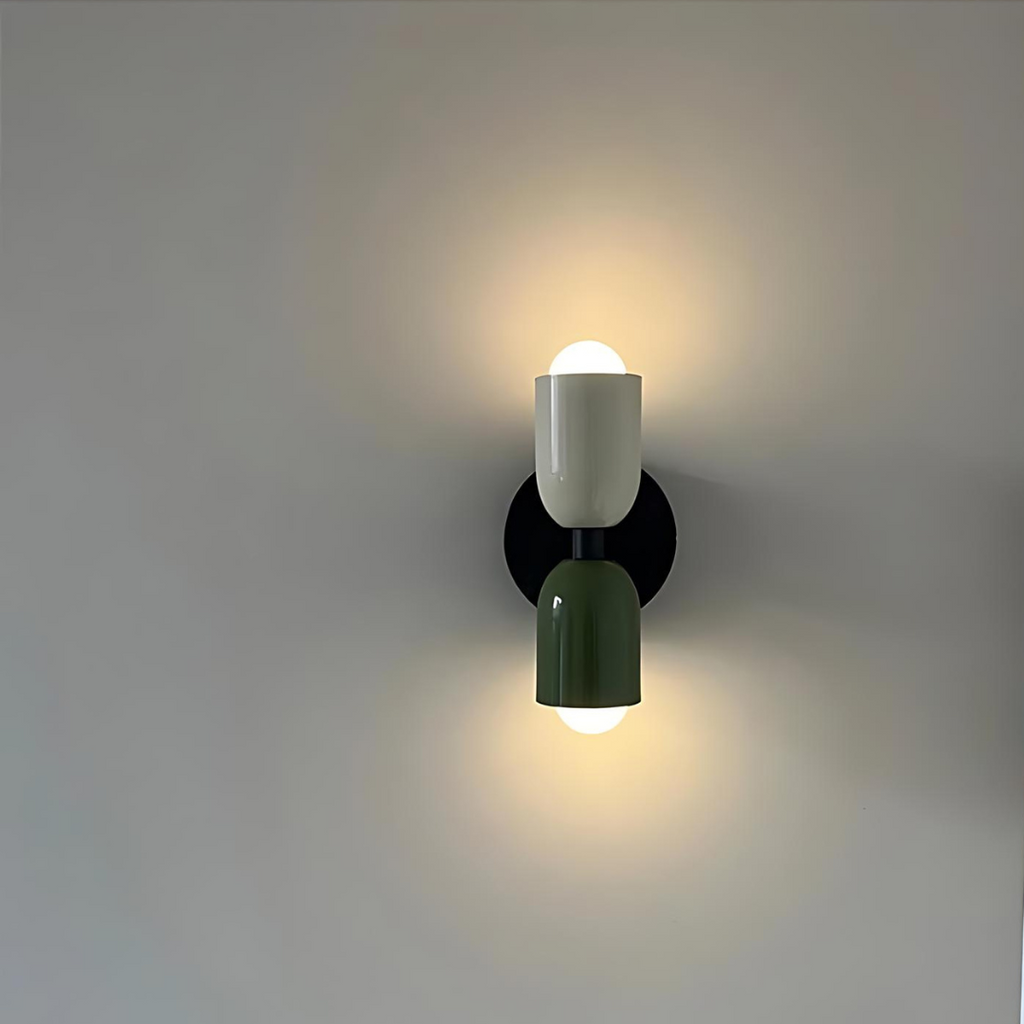 Coloria | Lámpara de pared doble moderna