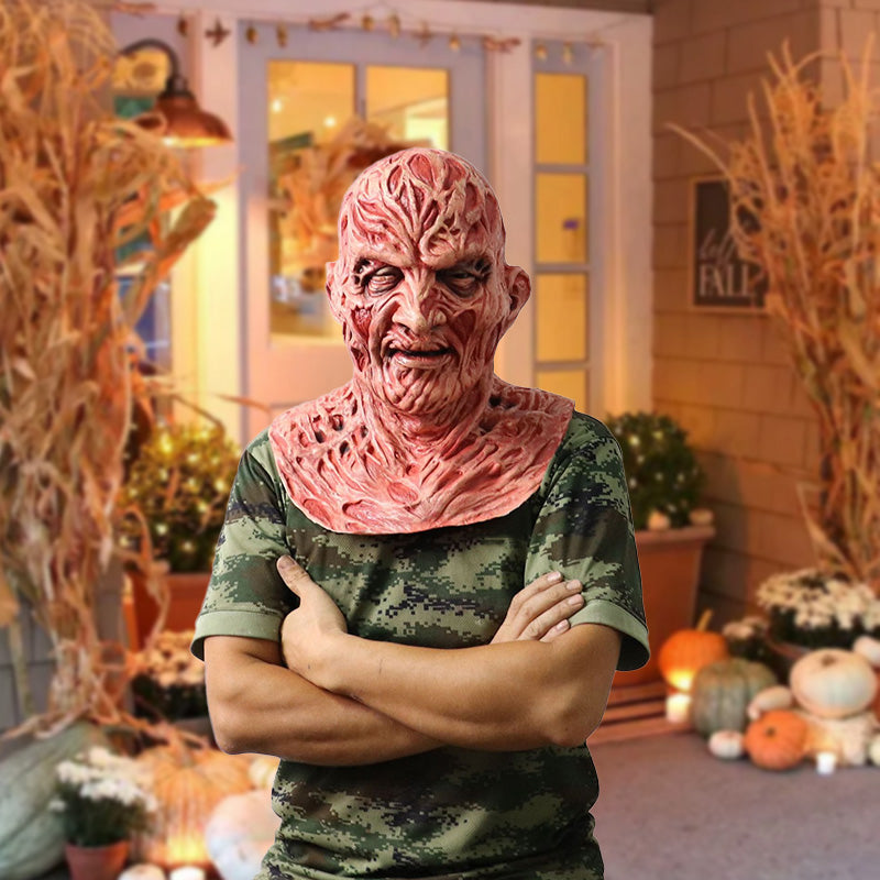 Máscara escalofriante de Freddy para Halloween