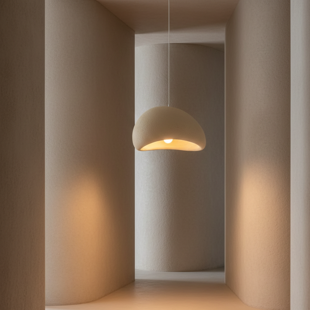 Galet Air - Lámpara Colgante Escultural Orgánica para Iluminación Ambiental